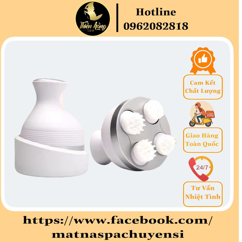 Máy Massage Đầu Mini giải tỏa căng thẳng, mệt mỏi - Dùng Trong Spa Gội Đầu Dưỡng Sinh