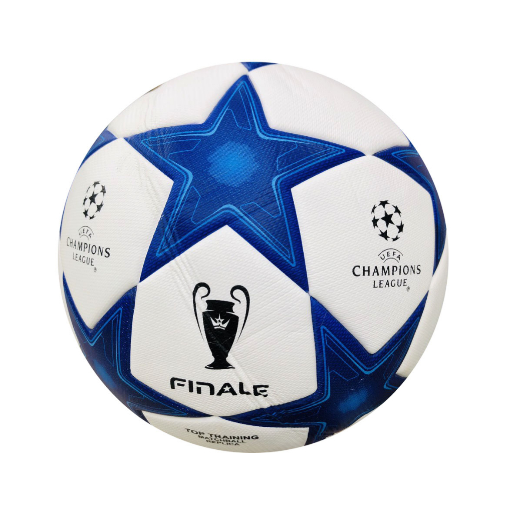 Quả Bóng Đá Mẫu Cúp C1 Ngoại Hạng La Liga  - Size 5 - Tặng kèm kim & lưới đựng bóng
