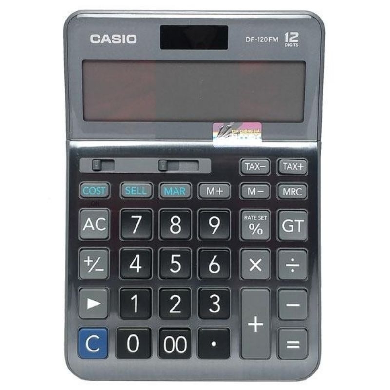 Máy tính Casio DF 120BM / FM Chính hãng