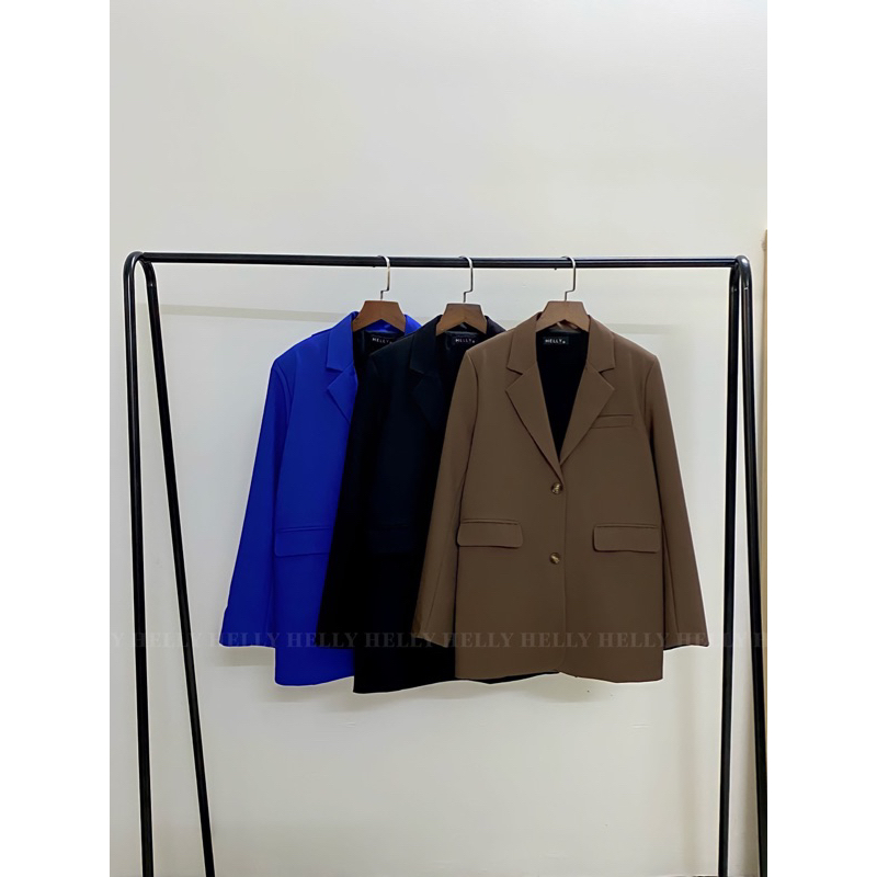 ÁO BLAZER NỮ PHOM SUÔNG XẺ TÀ HELLY SHOP