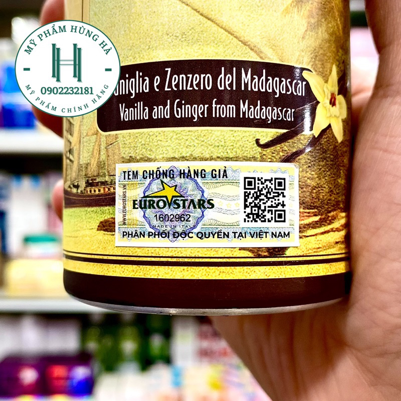 Sữa tắm Tesori, tắm xích nước hoa, tinh dầu Macca Ý 500ml