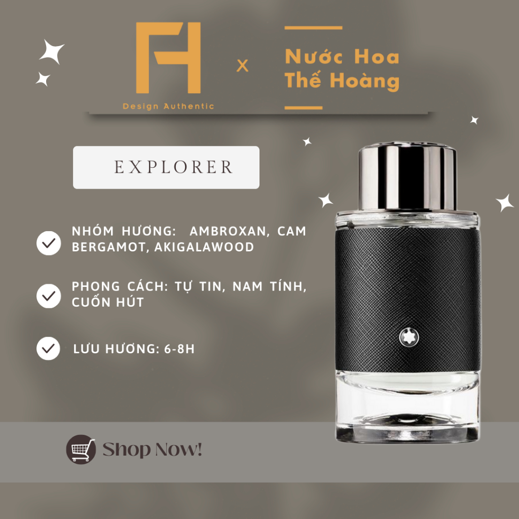 Nước hoa nam Explorer EDP chiết 10ml, 20ml - Nước Hoa Thế Hoàng
