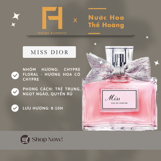 Nước hoa nữ miss dl0r eau de parfum chiết 10ml, 20ml - nước hoa thế hoàng