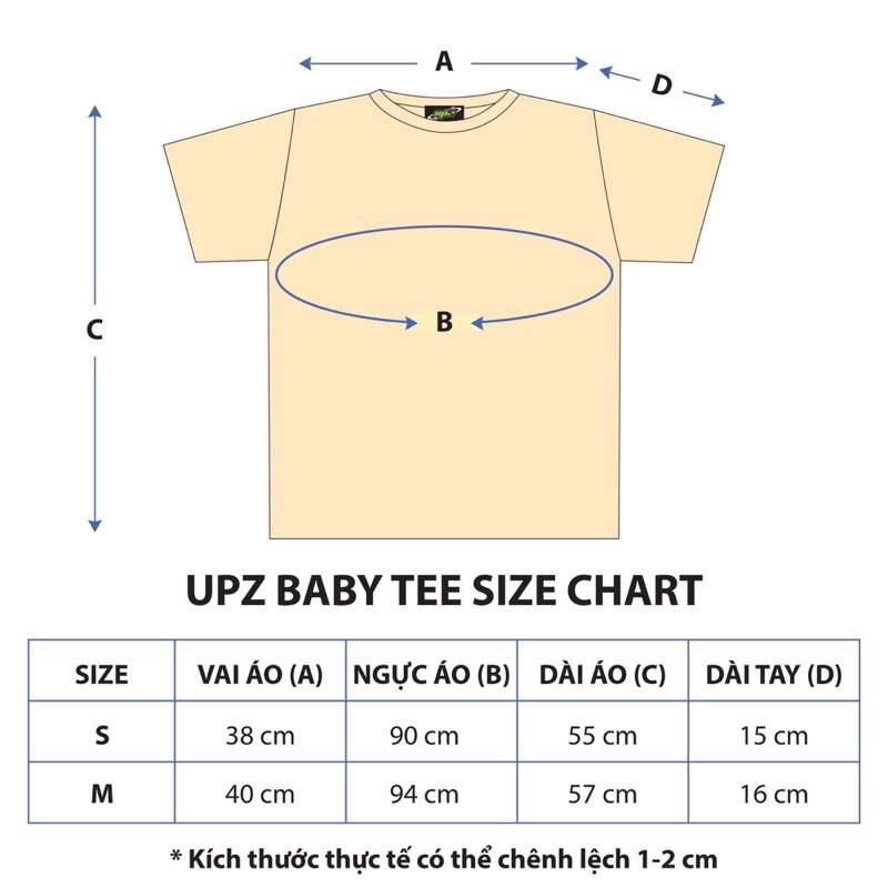 UPZ Áo Thun Baby Tee Tay Ngắn In Hoạ Tiết Mèo Kỳ Lân Caticorn (Hồng)