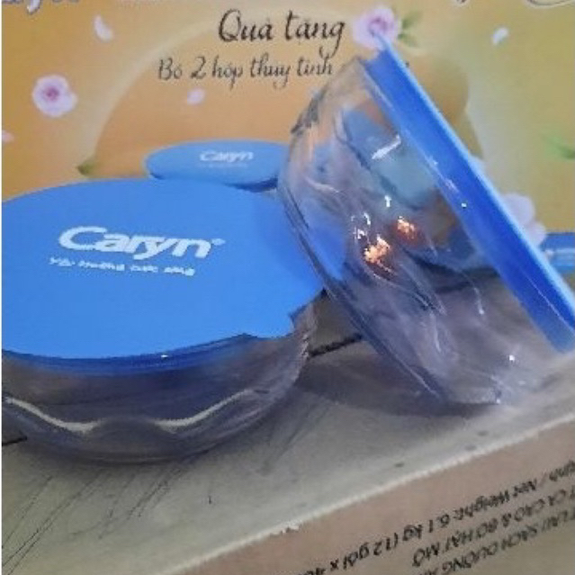 Bộ 2 Thố thủy tinh có nắp cao cấp( quà tặng caryn)