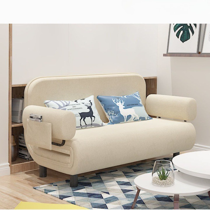 Ghế sofa giường gấp gọn có đệm tay khung thép chắc chắn, Sofa giường gấp có khóa kéo vệ sinh [Miễn phí vận chuyển] | BigBuy360 - bigbuy360.vn