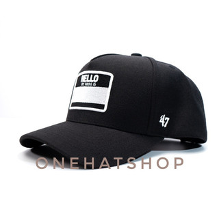 Nón fom vuông trucker Hello My Name is chất lượng cao