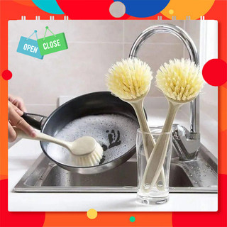 [MR144][Hàng có sẵn] Bàn chải cọ rửa chén chà nồi chảo thớt đồ dùng nhà bếp/lau chùi nhà tắm tiện dụng mrsiro1977
