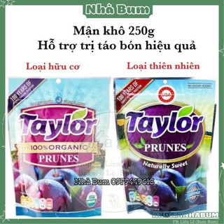 Mận khô tự nhiên - Mận khô hữu cơ 250g Taylor Mỹ Mận khô Taylor