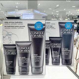 Set Dưỡng Da Cho Nam Clinique Daily Skincare For Men