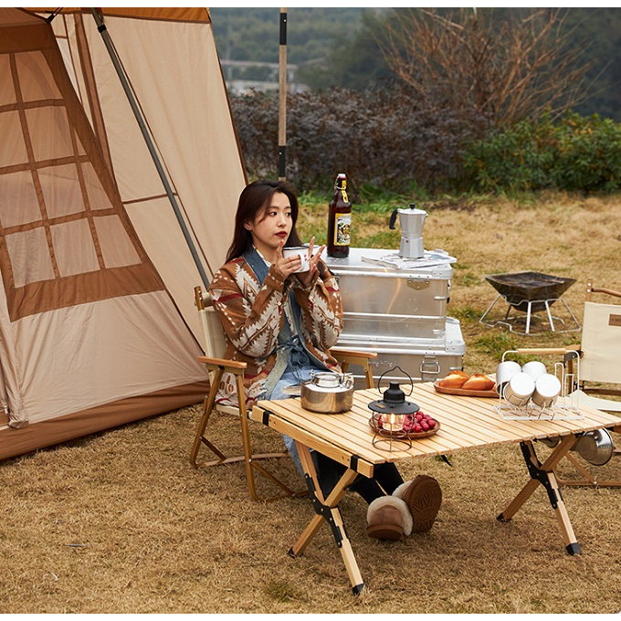 Lều cắm trại Glamping Home, Lều biệt thự chính hãng Moutainhiker mã sản phẩm SZK286 kích thước 316*284*205cm