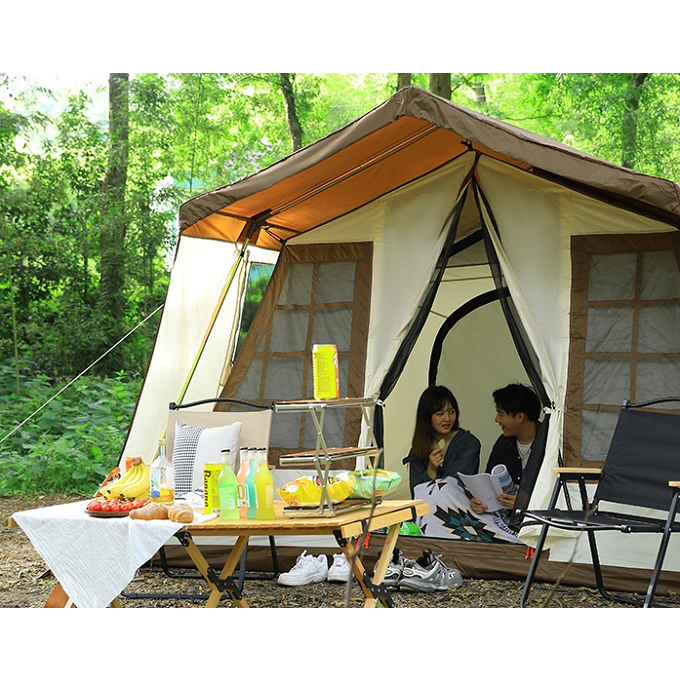 Lều cắm trại Glamping Home, Lều biệt thự chính hãng Moutainhiker mã sản phẩm SZK286 kích thước 316*284*205cm