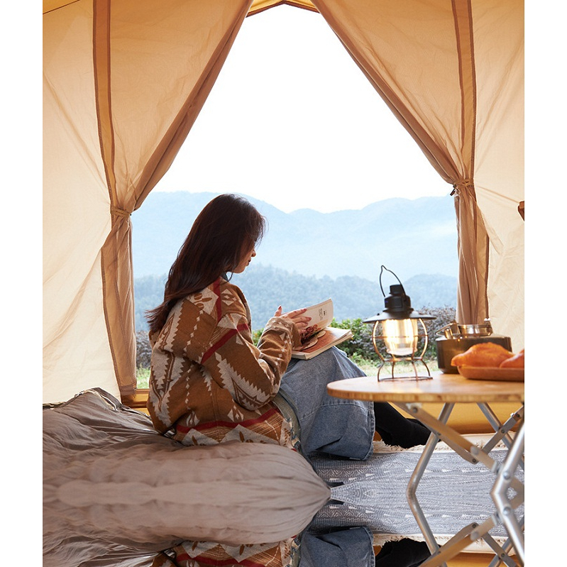 Lều cắm trại Glamping Home, Lều biệt thự chính hãng Moutainhiker mã sản phẩm SZK286 kích thước 316*284*205cm