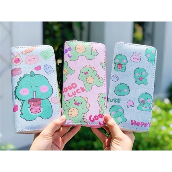 Ví da dài hoạt hình cute