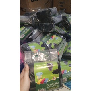 sét 3 cuộn rác size trung màu đen