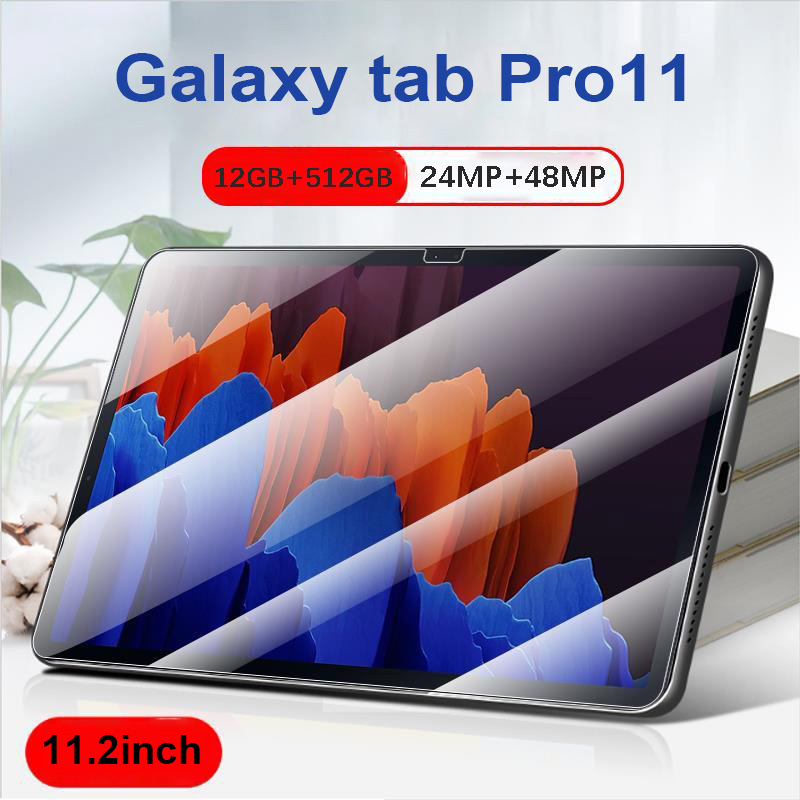 Máy tính bảng HP mới 12GB+512GB 11.2inch Galaxy pro11 tab máy tính bảng học văn phòng giải trí giá rẻ tablets
