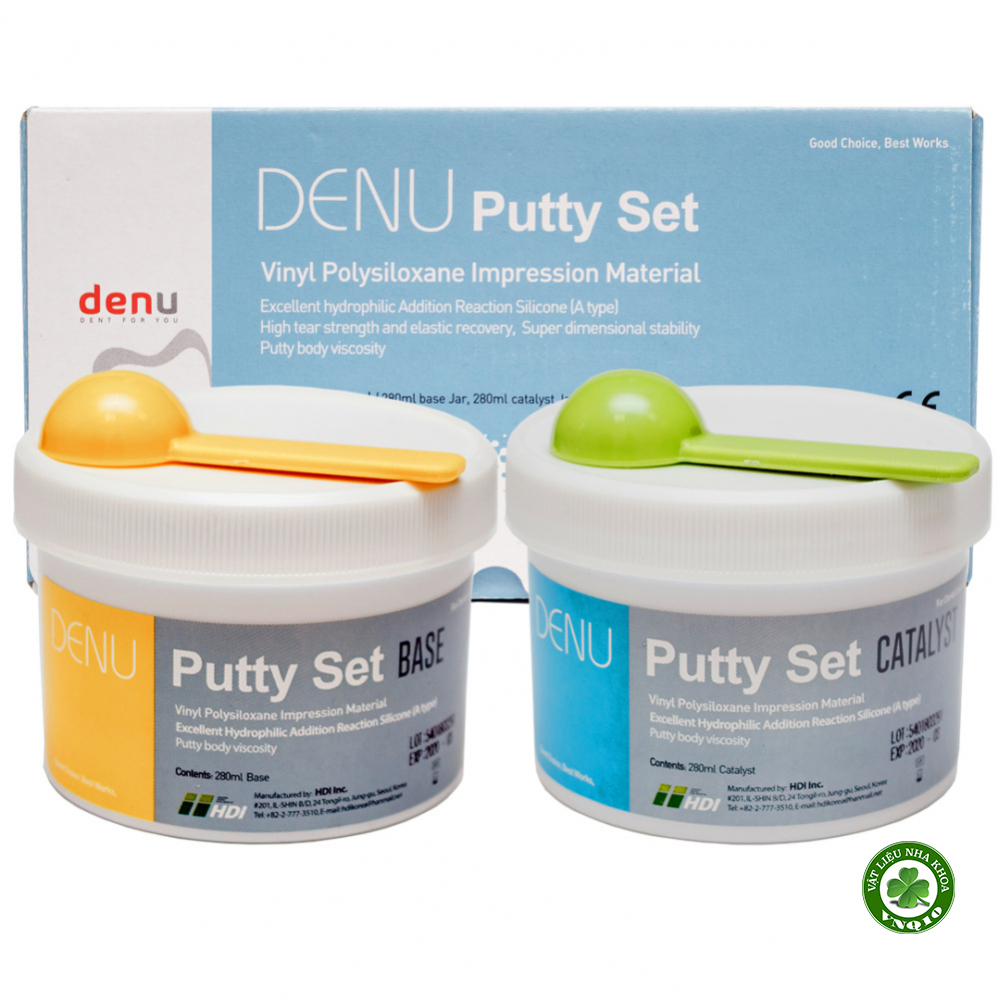 Cao su đặc Denu - Hộp 2 hũ x 280ml