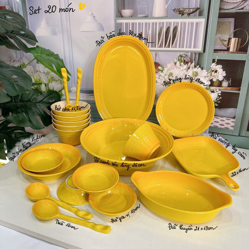 HÀNG CÓ SẴN Bộ bát đĩa sứ ăn cơm Lucky hồng, xanh pastel, quà tặng tân gia sinh nhật 8/3 GỐM SỨ CAO CẤP