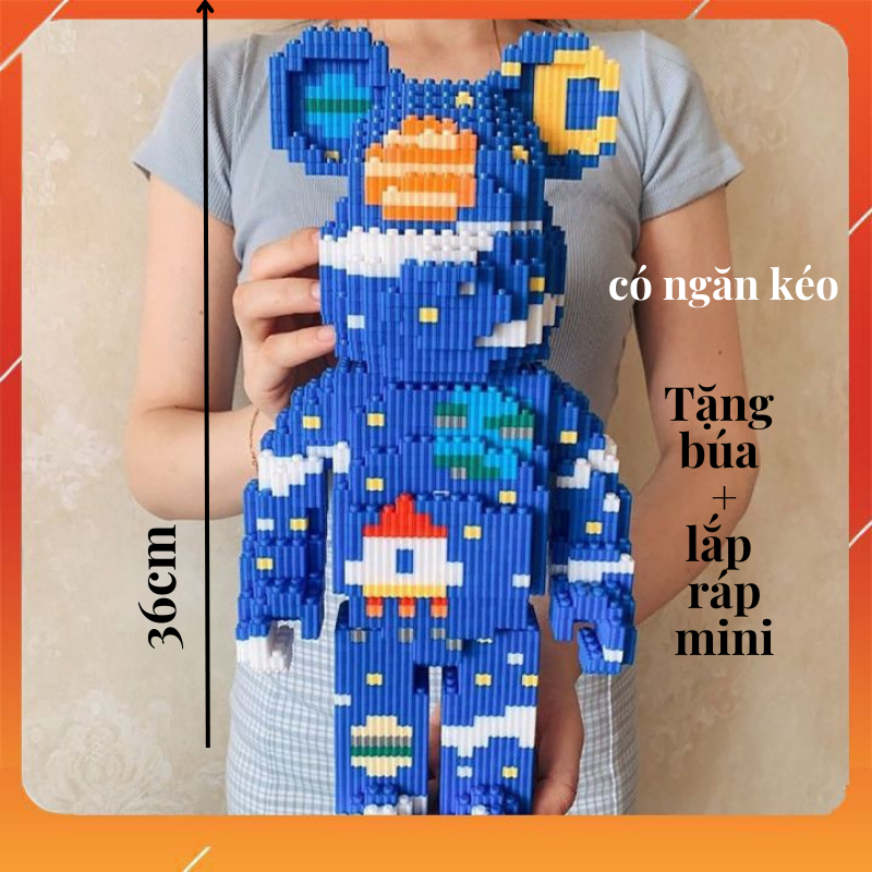 Combo 2 Hổ Múa Lân Đồ Chơi lắp ráp bộ Tặng búa quà tặng, quà sinh nhật, xếp hình, mô hình lắp ráp