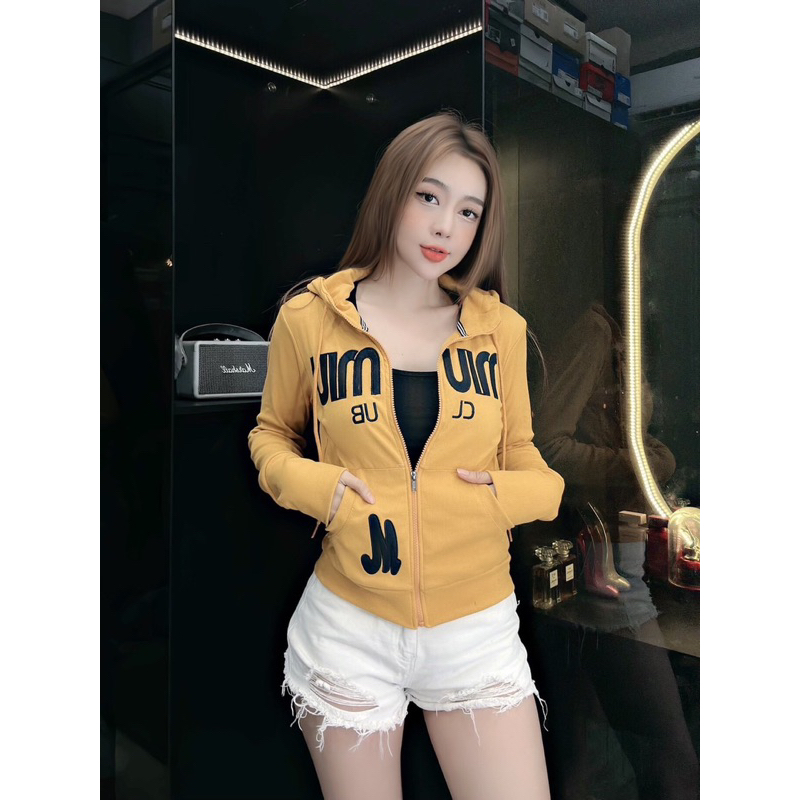 Áo khoát thun gân tay xỏ ngón mẫu mới