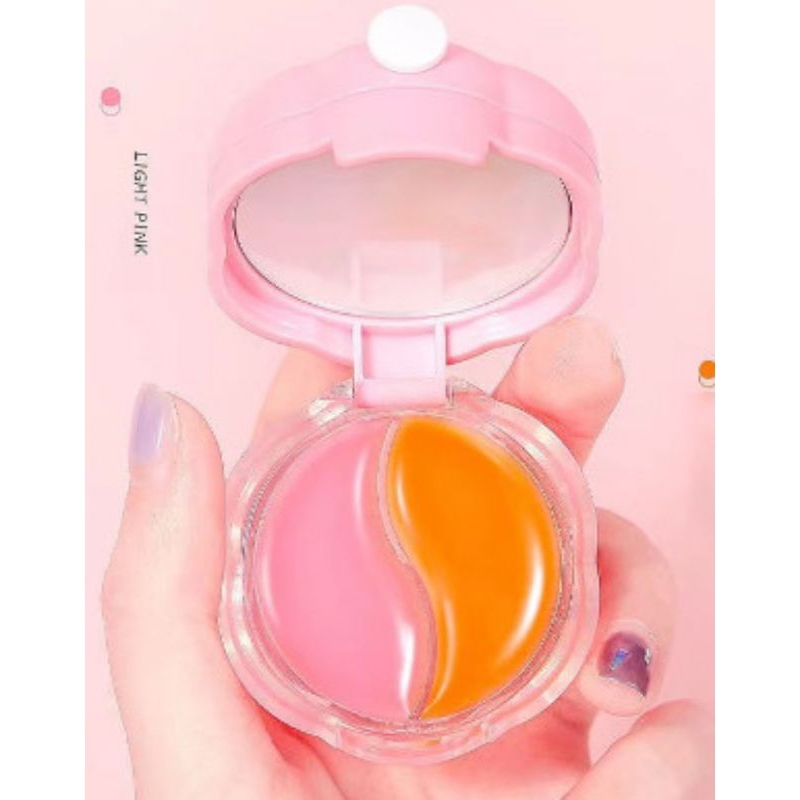 Son Dưỡng Môi 2 Ngăn Collagen Giảm Thâm, Kích Màu Môi Sau Phun Xăm, Dưỡng Môi Căng Bóng, Mềm Mượt