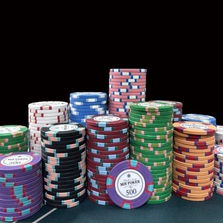 Chip phỉnh poker clay composite Milano