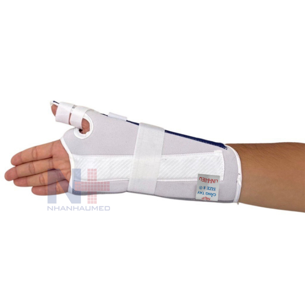 Nẹp Cẳng Tay Dài Ôm Ngón Cái  Giúp Cố Định Cẳng Tay, Bàn Tay Và Ngón Tay Cái