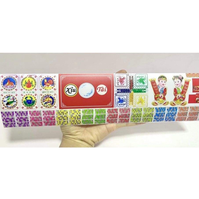 mô hình loto tết