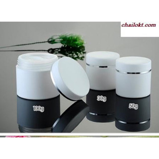 Combo 10c Hũ kem 30ml 50ml 100ml/ hũ kem cao cấp/ hũ chiết kem/ hũ kem nhựa/ hũ đựng kem/ lọ đựng kem dưỡng da/ hũ chiết