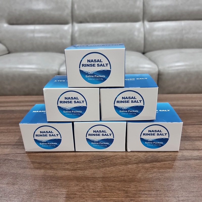 Muối Rửa Mũi Nano Bạc. Muối Sinh Lý Waterpulse Nasal Rinse Salt làm sạch nghẹt mũi, viêm mũi dị ứng, viêm xoang