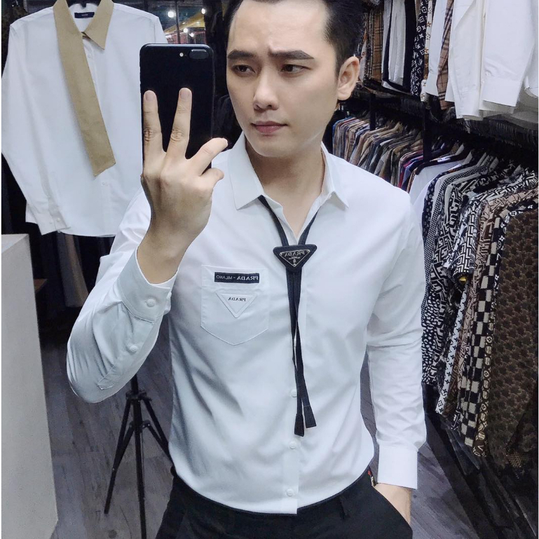 Sơ Mi Nam Vải Hàn Trơn Mịn Không Nhăn Không Phai Không Xù