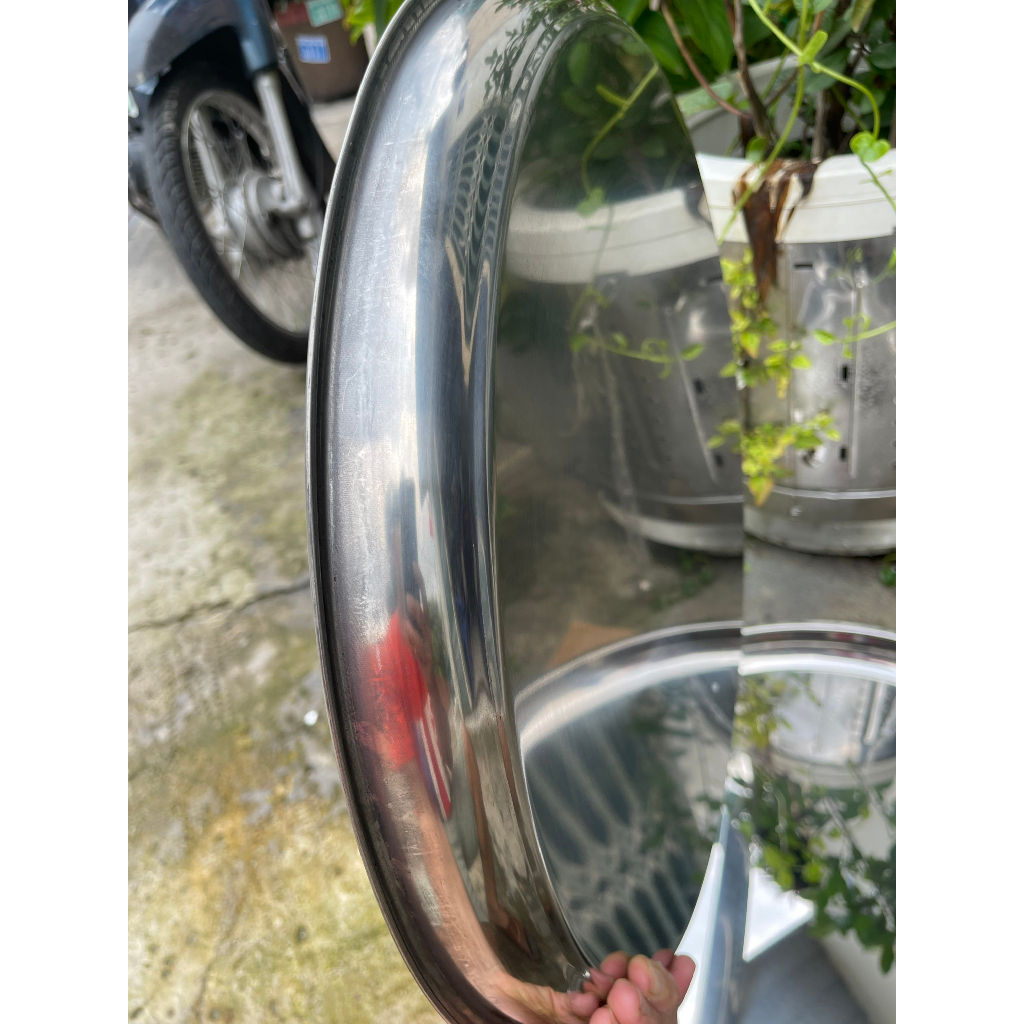 Mâm tròn inox 304 cao cấp 50cm và 55cm Việt Nam sản xuất