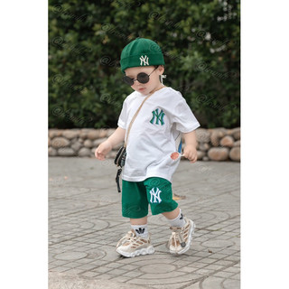 Bộ short thể thao mix cao cấp bé trai-B2