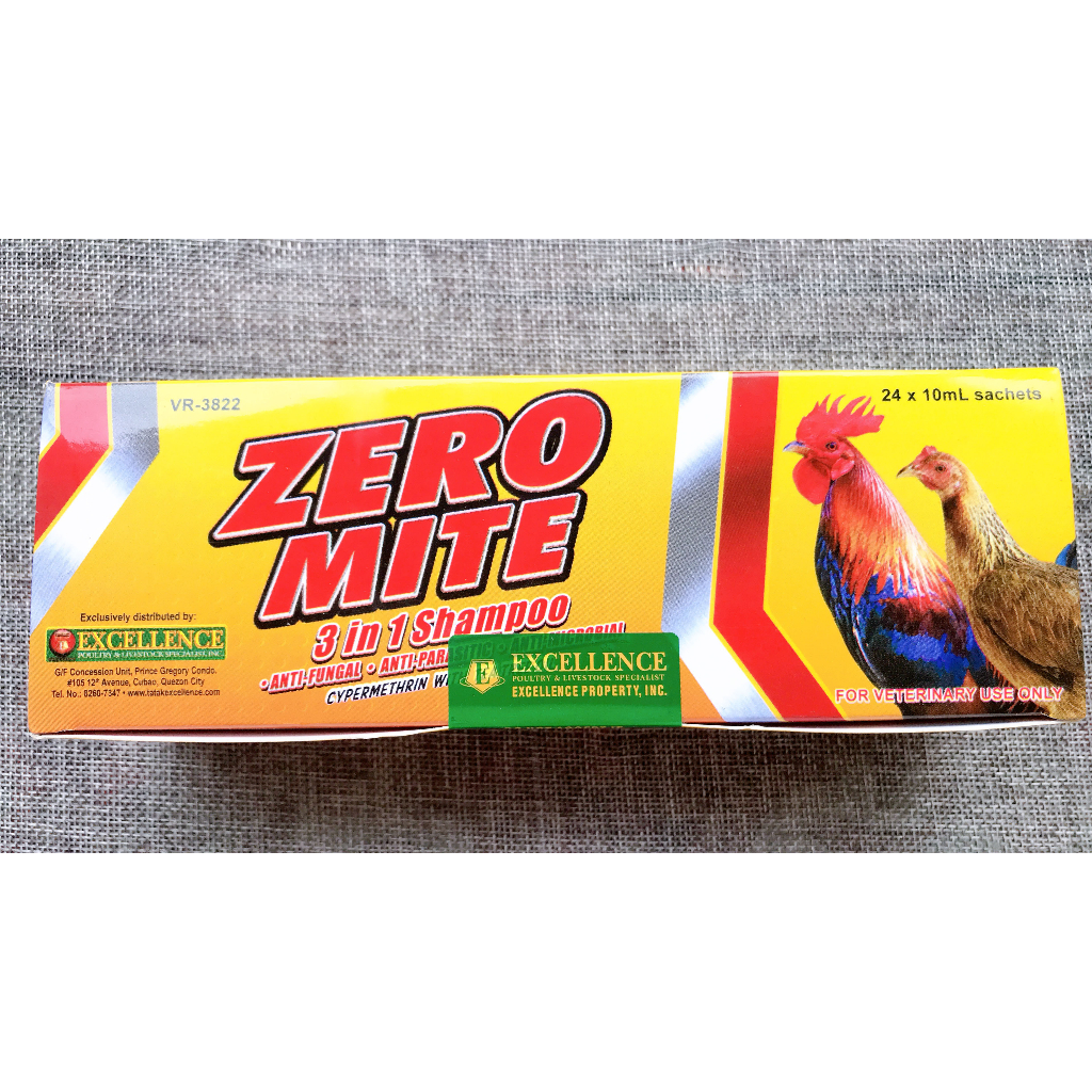 Combo 5 gói tắm mạt gà Zero Mite