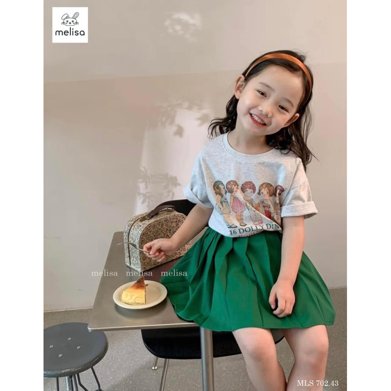 Bộ Melisa xanh ghi