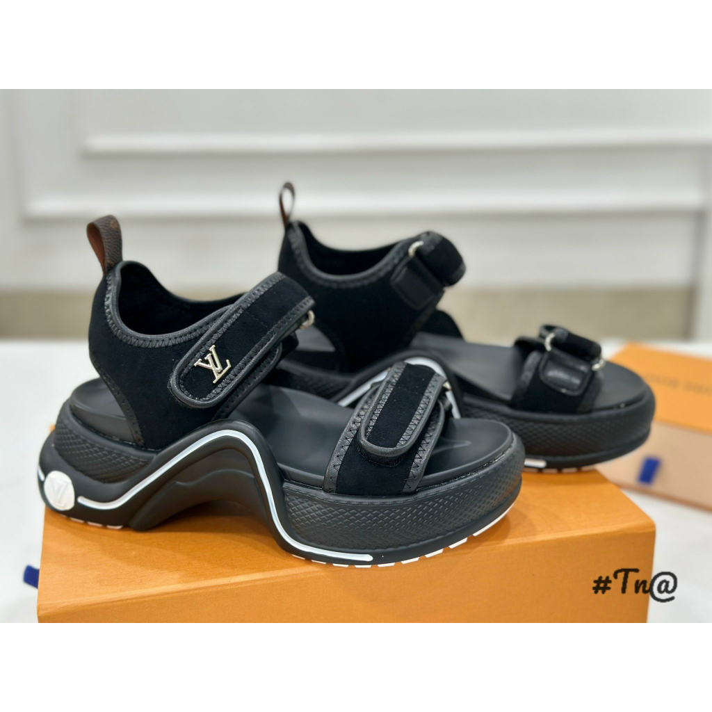 Sandal LV - Size 35-39 - Hàng cực chuẩn - Hàng fullbox túi giấy bill - Hàng đẹp - Giá rẻ - Free ship