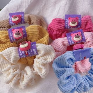Scrunchies Chun Buộc Tóc Lông Mềm Co Dãn Hàn Quốc