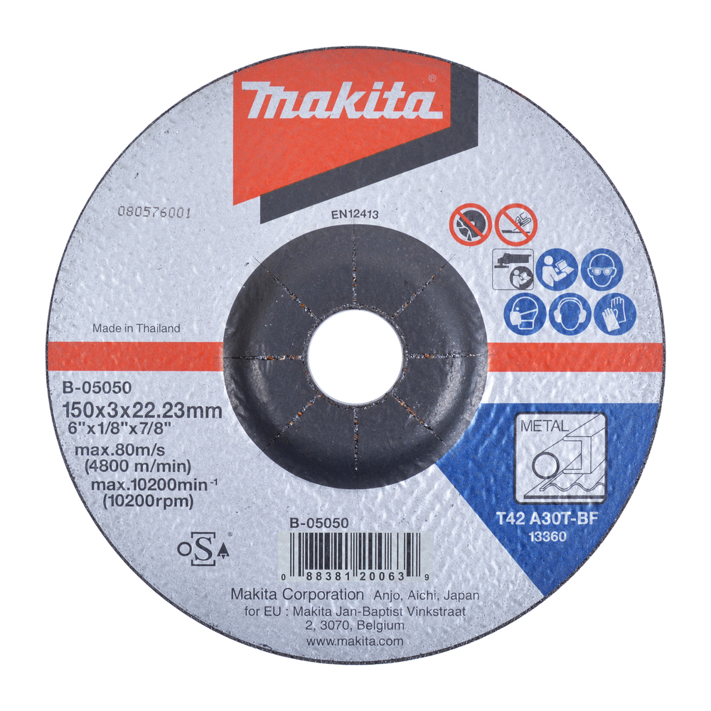 Hàng thanh lý- Đá mài mỏng 150mm Makita B-05050 150x3x22.3mm