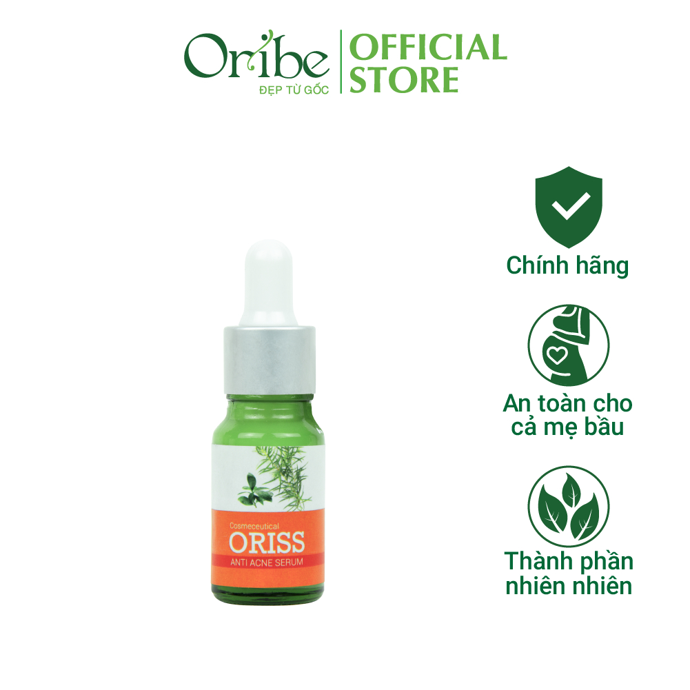 [DATE 4.2024] Serum Mụn Oriss Ngừa Mụn Phục Hồi Da Mờ Thâm Sẹo Thu Nhỏ Lỗ Chân Lông 10ml