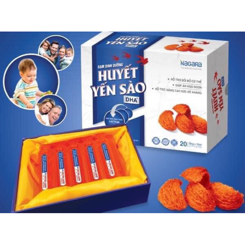 Đạm dinh dưỡng Huyết Yến sào Nagara