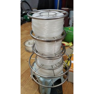 Dây thả diều cước đúc quấn sẵn, dây cước trắng đà nẵng+guồng quấn sẵn.