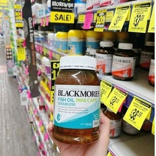 Dầu cá fish oil mini caps blackmores 400 viên - úc