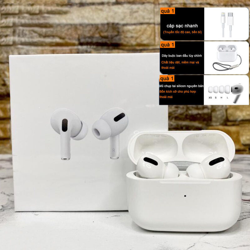 tai nghe Bluetooth TWS pro2 Bluetooth 5.3 Định vị giảm tiếng ồn âm thanh HIFI Đã đổi tên