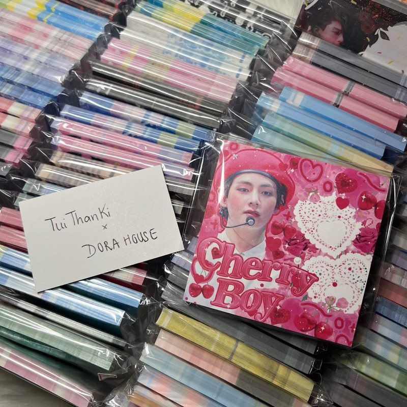 Giấy note ghi chú BTS desgin Hàn Quốc