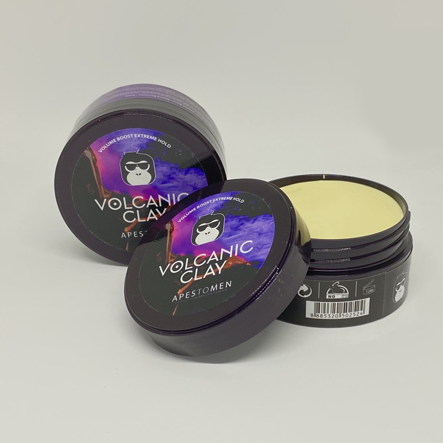 Sáp Vuốt Tóc Nam Apestomen Volcanic Clay Chính Hãng - 80 Gram