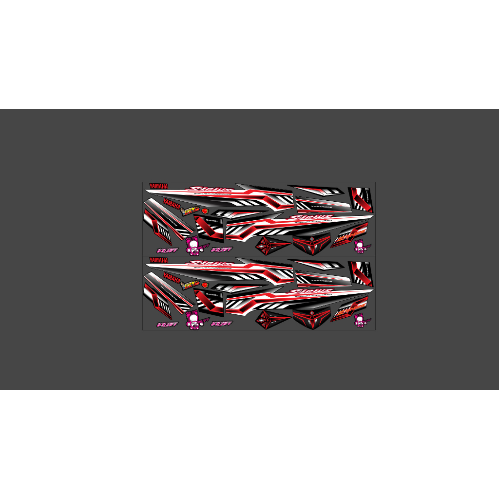 Tem zin 2014 v2 dán xe máy sirius