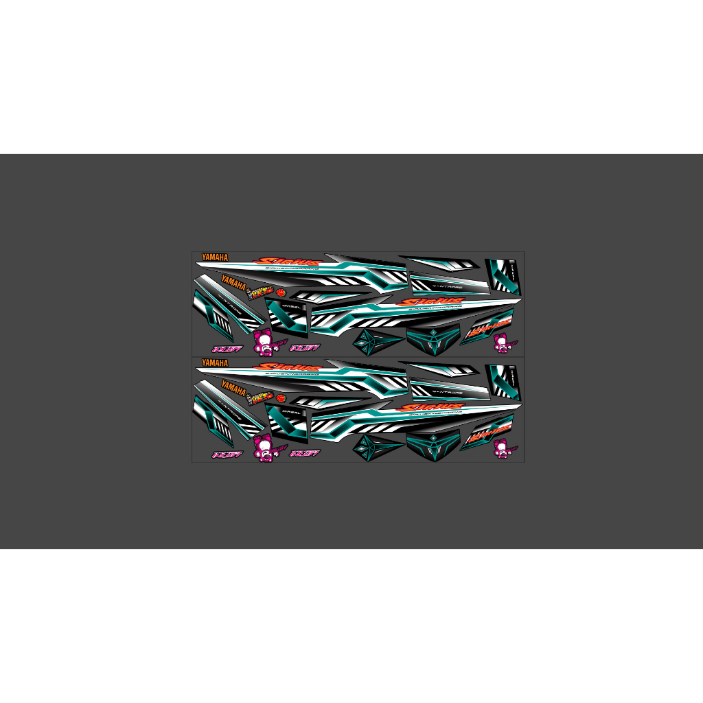 Tem zin 2014 v2 dán xe máy sirius