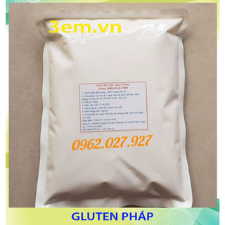 Vival Wheat Gluten pháp (Gluten lúa mì), Đạm Đậu Nành. Bột làm chả chay, xúc xích chay, Bột tạo dẻo dai cho chả lụa