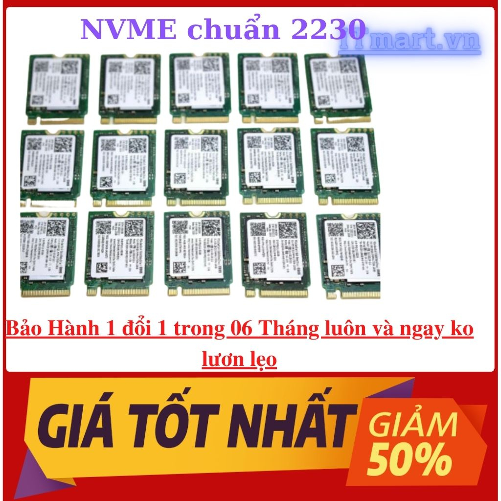 Ổ ssd M2SATA -2280/Msata 2240/Nvme 2280/Nvme 2220 hàng tháo máy Dell