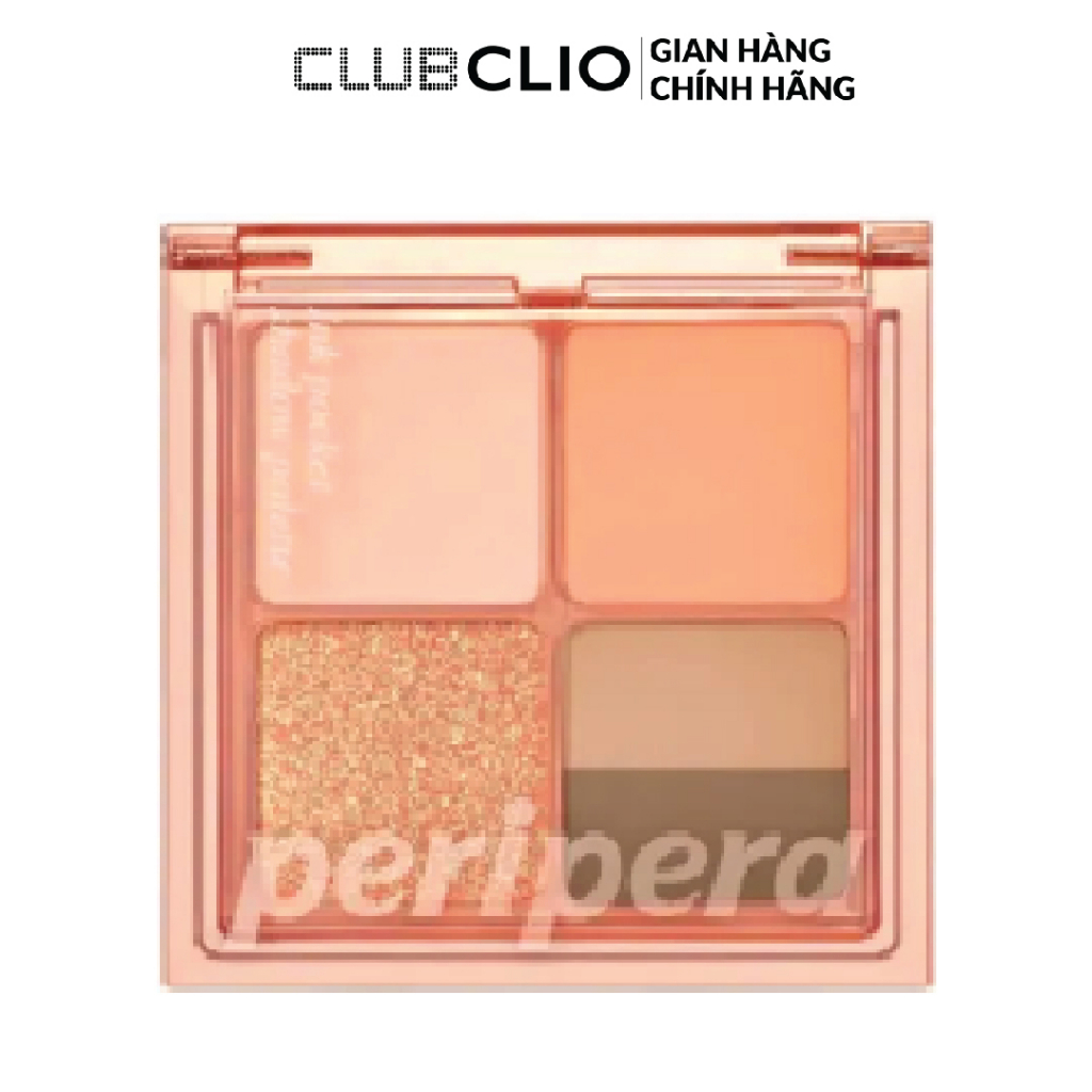 [NEW] Bảng Phấn Mắt Nhũ Peripera Ink Pocket Shadow Palette (6.4G)